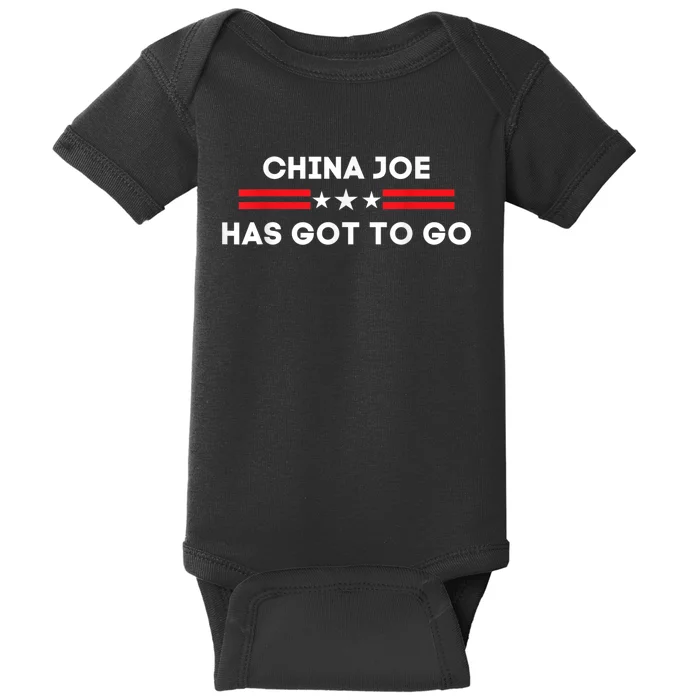 China Joe Anti Biden Political Republican Conservative Baby Bodysuit