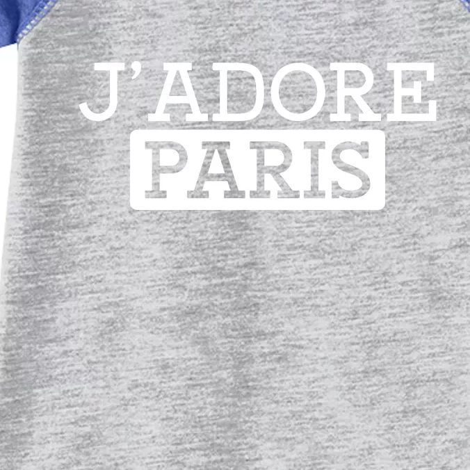 Cool J Adore Paris I Love Paris French Infant Baby Jersey Bodysuit