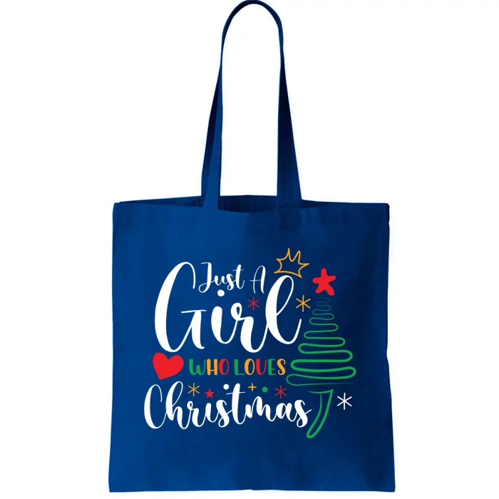 Christmas Just A Who Loves Funny Gift Tote Bag