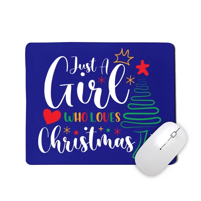 Christmas Just A Who Loves Funny Gift Mousepad