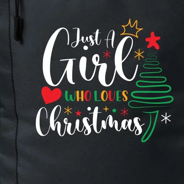 Christmas Just A Who Loves Funny Gift Daily Commute Backpack