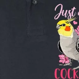 Cockatiel Just A Girl Who Loves Cockatiels Cute Gift Softstyle Adult Sport Polo