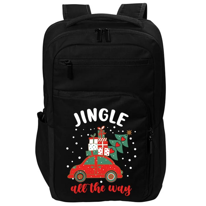 Christmas Jingle All The Way Gift Impact Tech Backpack