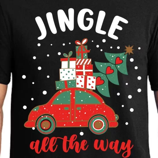 Christmas Jingle All The Way Gift Pajama Set