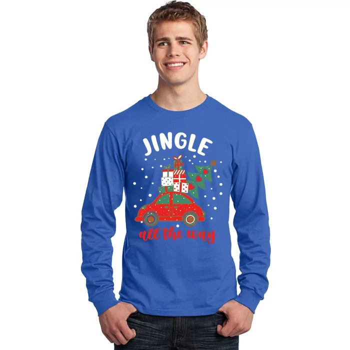 Christmas Jingle All The Way Gift Tall Long Sleeve T-Shirt