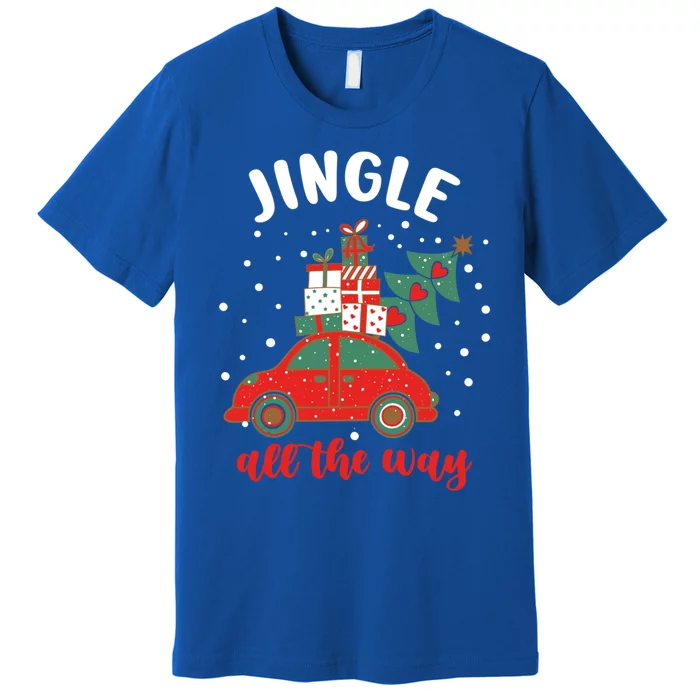 Christmas Jingle All The Way Gift Premium T-Shirt