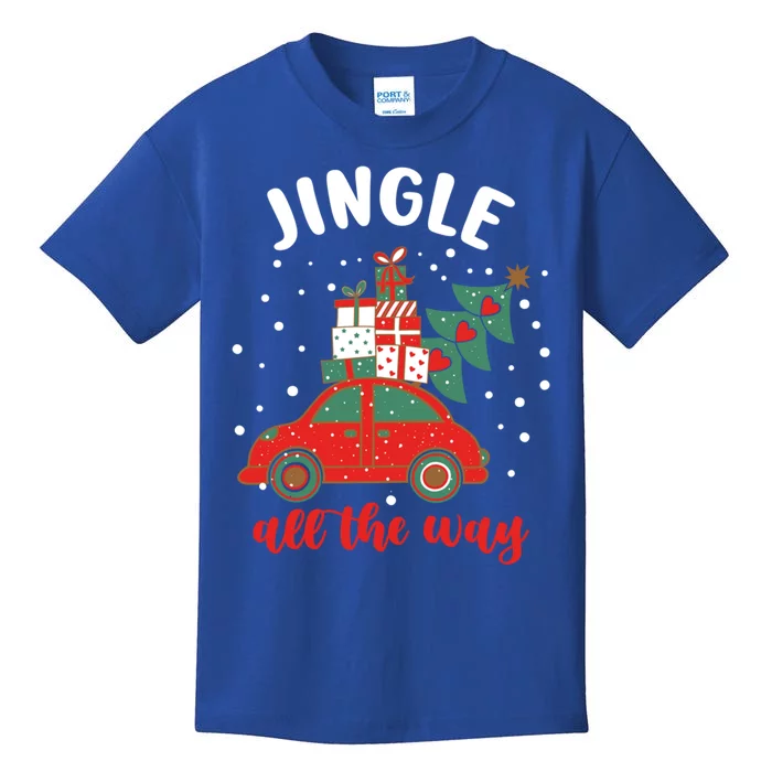 Christmas Jingle All The Way Gift Kids T-Shirt