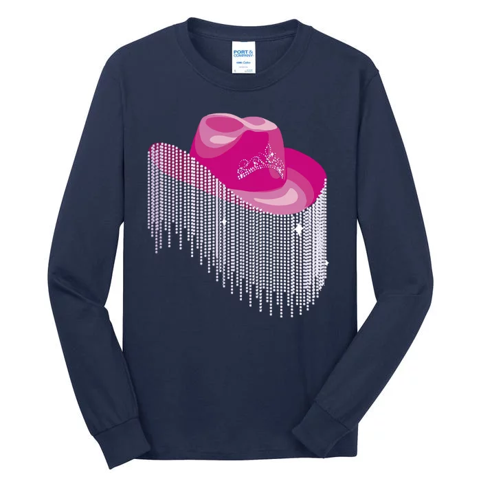 Cowboy Jewel And Glitter Tall Long Sleeve T-Shirt