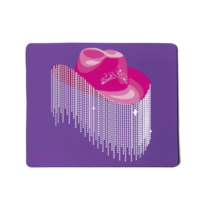 Cowboy Jewel And Glitter Mousepad