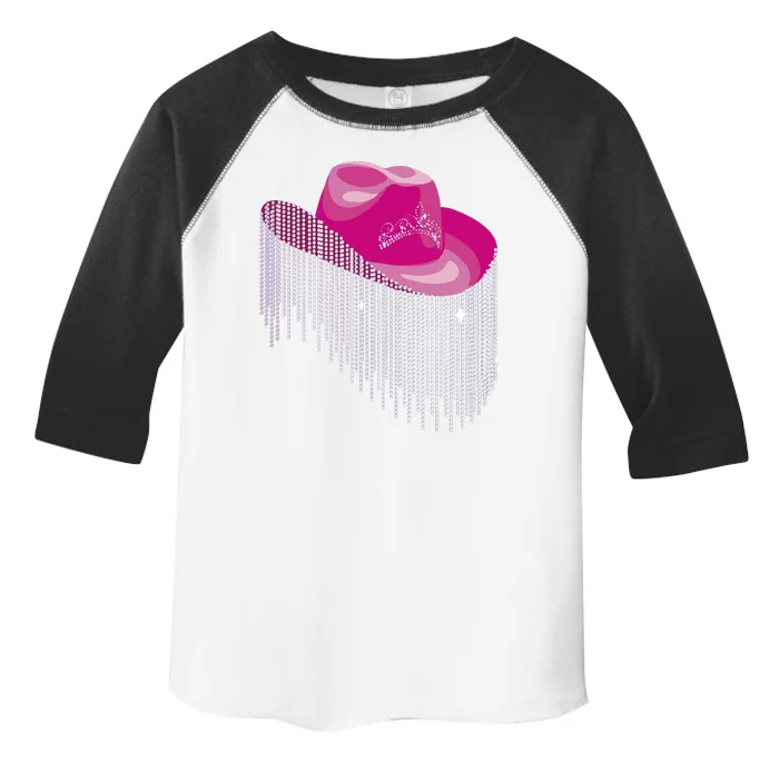 Cowboy Jewel And Glitter Toddler Fine Jersey T-Shirt