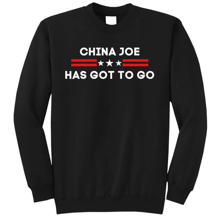 China Joe Anti Biden Political Republican Conservative Tall Sweatshirt