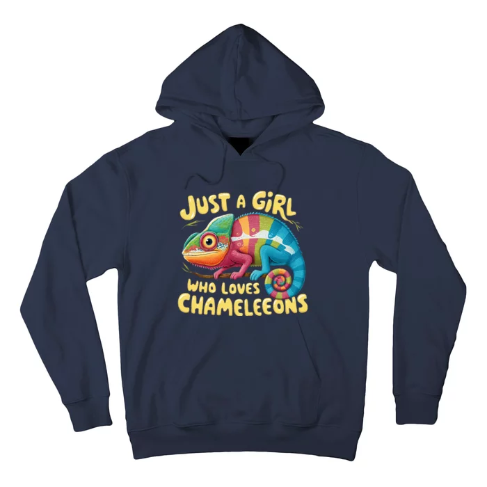 Chameleon Just A Girl Who Loves Chameleons Hoodie