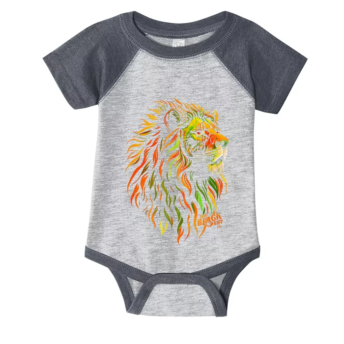 Celebrate Juneteenth African Lion Face Freedom Day 1865 Infant Baby Jersey Bodysuit