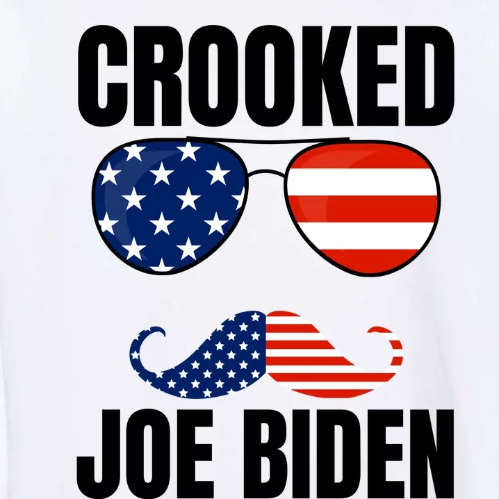 Crooked Joe Biden Trump Quote Called Joe Biden Crooked Garment-Dyed Sweatshirt