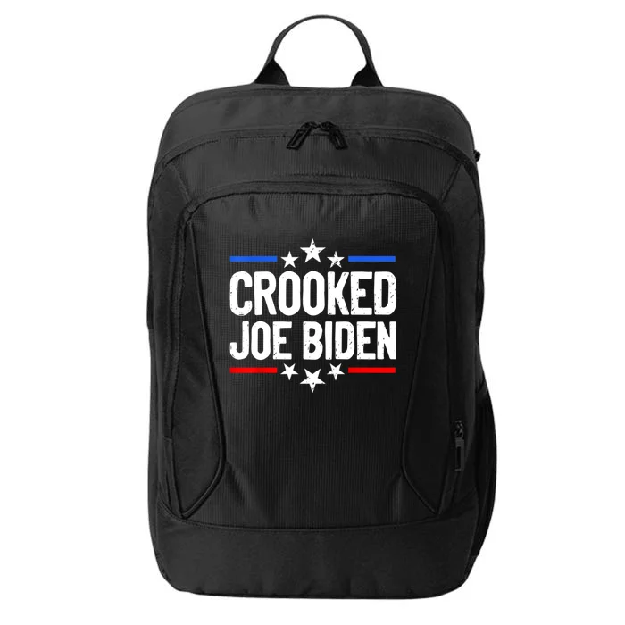 Crooked Joe Biden Confused Anti Biden City Backpack