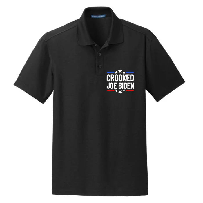 Crooked Joe Biden Confused Anti Biden Dry Zone Grid Performance Polo