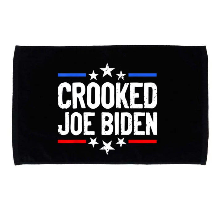 Crooked Joe Biden Confused Anti Biden Microfiber Hand Towel