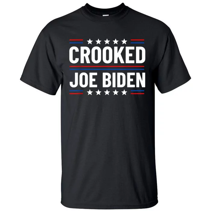 Crooked Joe Biden Confused Anti Biden Tall T-Shirt