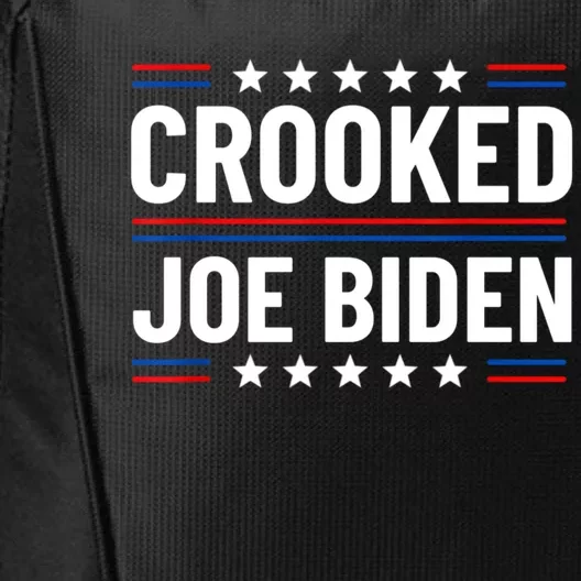 Crooked Joe Biden Confused Anti Biden City Backpack