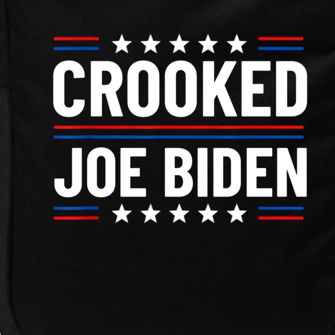 Crooked Joe Biden Confused Anti Biden Impact Tech Backpack