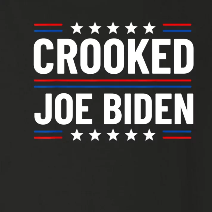 Crooked Joe Biden Confused Anti Biden Toddler Long Sleeve Shirt