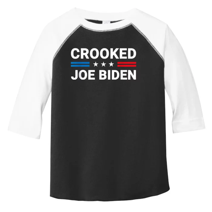 Crooked Joe Biden Was Not Fit To Run Toddler Fine Jersey T-Shirt