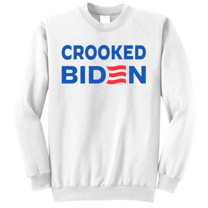 Crooked Joe Biden Trump Quote Called Joe Biden Crooked Sweatshirt