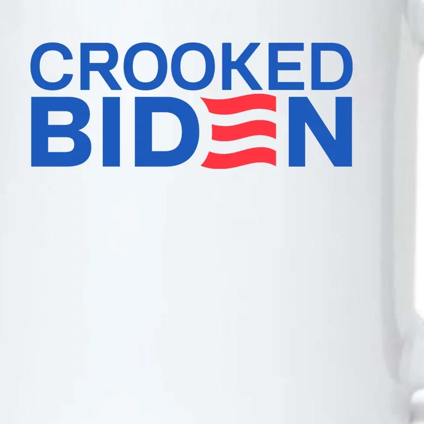 Crooked Joe Biden Pro Trump Political Black Color Changing Mug