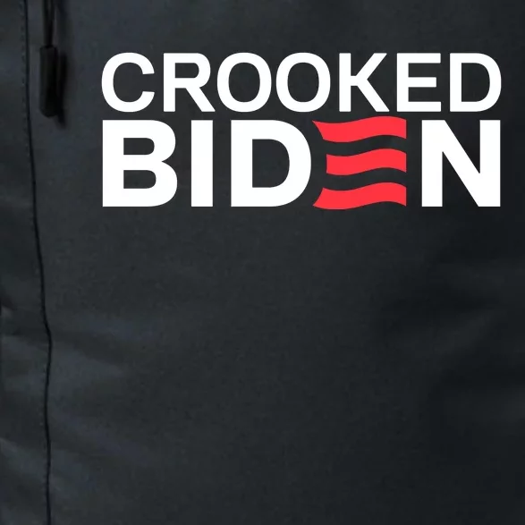 Crooked Joe Biden Pro Trump Political Daily Commute Backpack