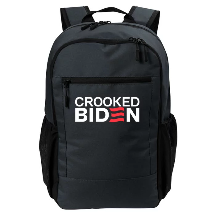 Crooked Joe Biden Pro Trump Political Daily Commute Backpack