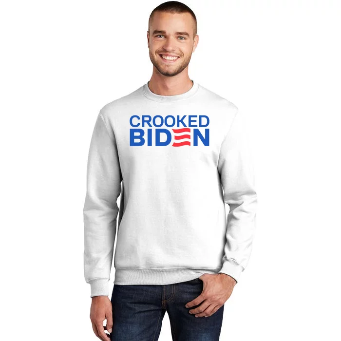 Crooked Joe Biden Pro Trump Political Sweatshirt