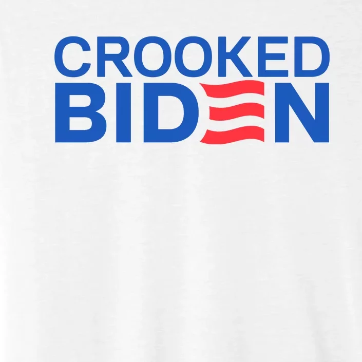 Crooked Joe Biden Pro Trump Political ChromaSoft Performance T-Shirt