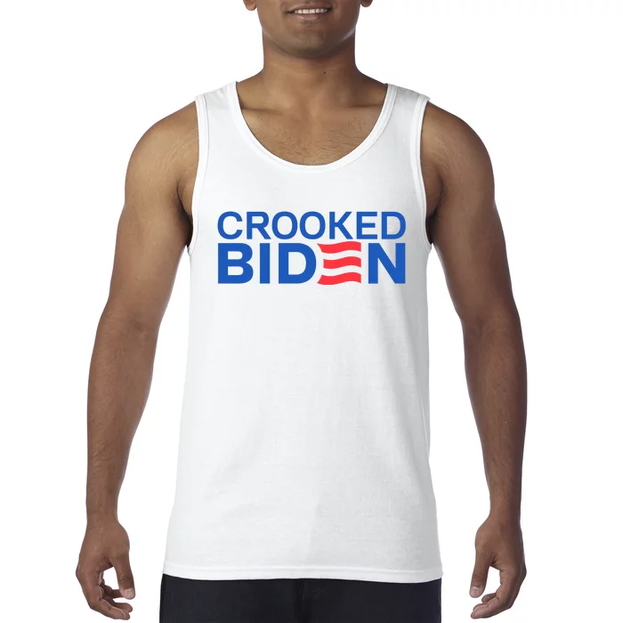 Crooked Joe Biden Pro Trump Political Tank Top