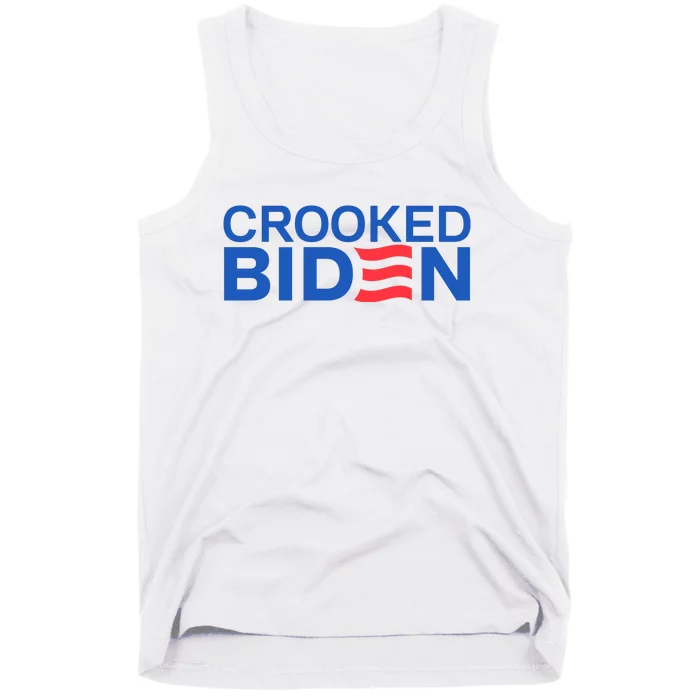 Crooked Joe Biden Pro Trump Political Tank Top