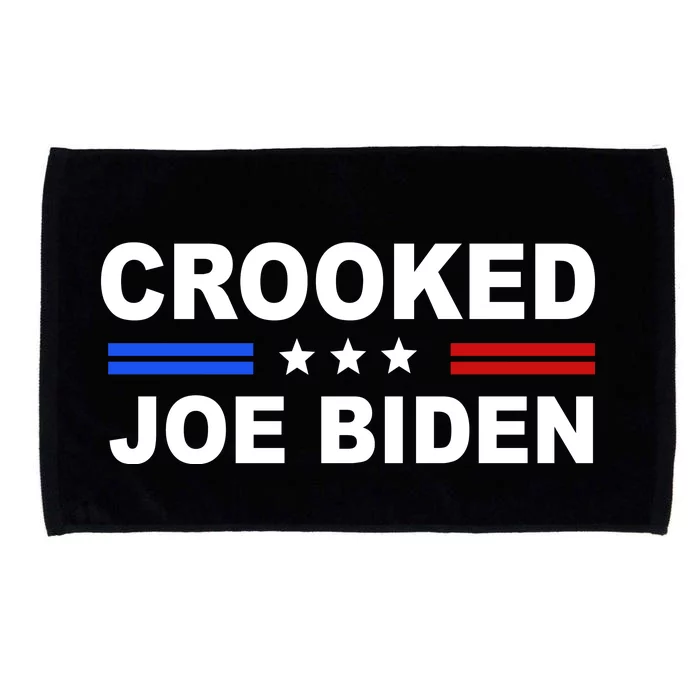 Crooked Joe Biden Trump Quote Political Microfiber Hand Towel