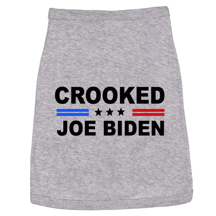 Crooked Joe Biden Trump Quote Political Doggie Tank