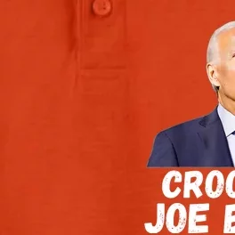 Crooked Joe Biden Trump Quote Called Joe Biden Crooked Dry Zone Grid Performance Polo