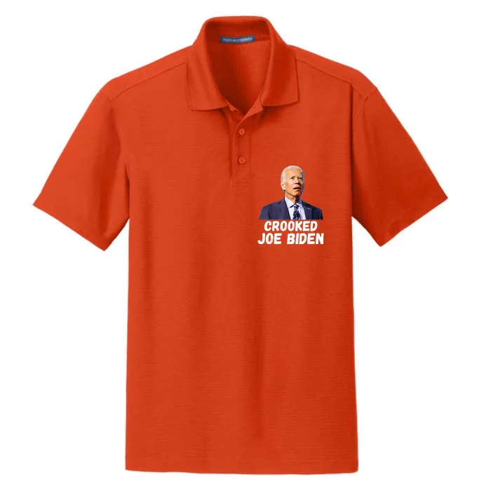 Crooked Joe Biden Trump Quote Called Joe Biden Crooked Dry Zone Grid Performance Polo