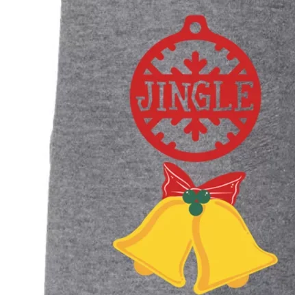 Christmas Jingle Bells All The Way Gift Doggie 3-End Fleece Hoodie