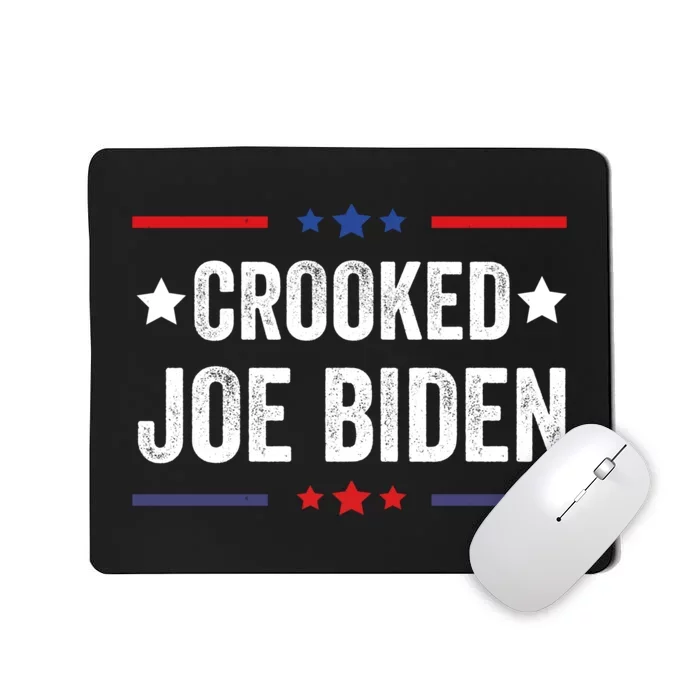 Crooked Joe Biden Trump Quote Called Joe Biden Crooked Mousepad