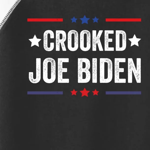 Crooked Joe Biden Trump Quote Called Joe Biden Crooked Toddler Fine Jersey T-Shirt