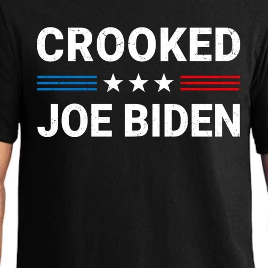 Crooked Joe Biden Trump Quote Called Joe Biden Crooked Pajama Set