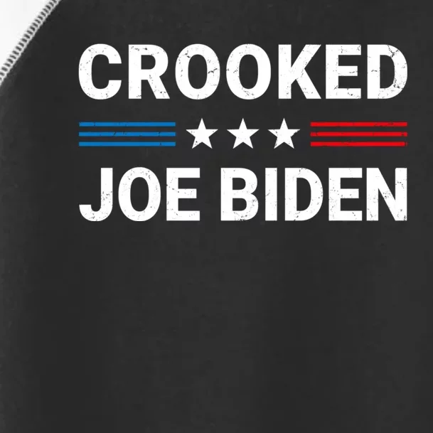 Crooked Joe Biden Trump Quote Called Joe Biden Crooked Toddler Fine Jersey T-Shirt