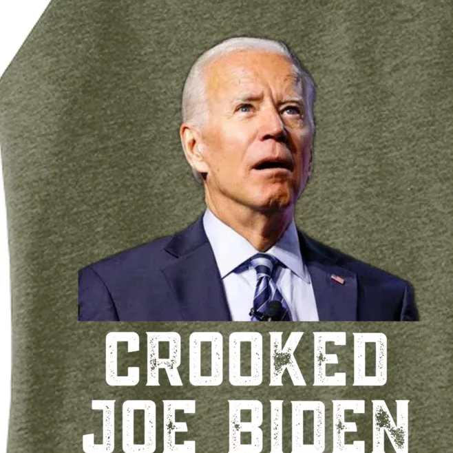 Crooked Joe Biden Trump Quote Called Joe Biden Crooked Women’s Perfect Tri Rocker Tank