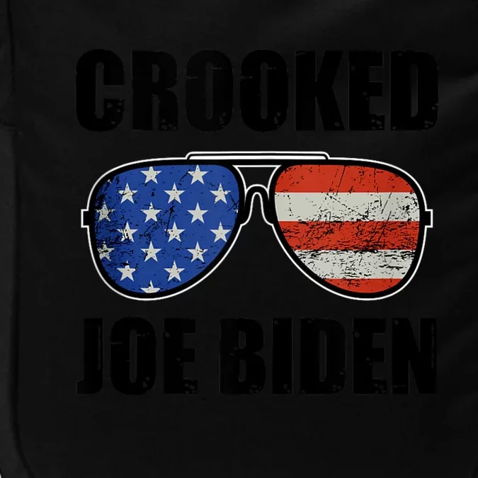 Crooked Joe Biden Trump Quote Called Joe Biden Crooked Impact Tech Backpack