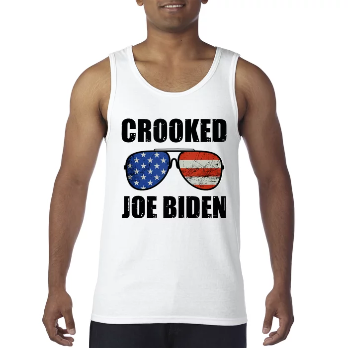 Crooked Joe Biden Trump Quote Called Joe Biden Crooked Tank Top