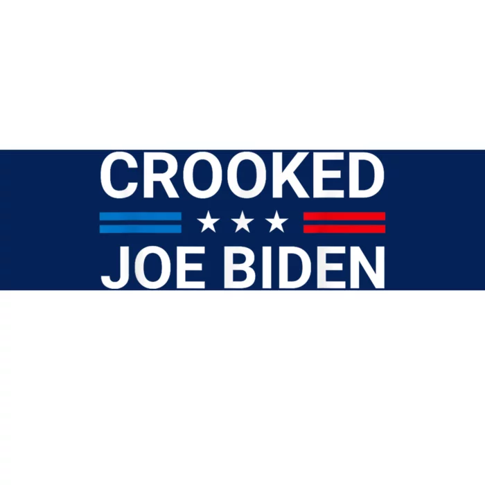 Crooked Joe Biden Trump Quote Called Joe Biden Crooked Bumper Sticker