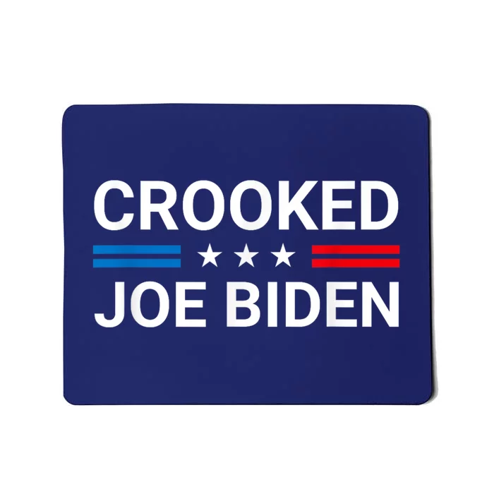 Crooked Joe Biden Trump Quote Called Joe Biden Crooked Mousepad