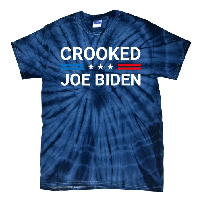 Crooked Joe Biden Trump Quote Called Joe Biden Crooked Tie-Dye T-Shirt