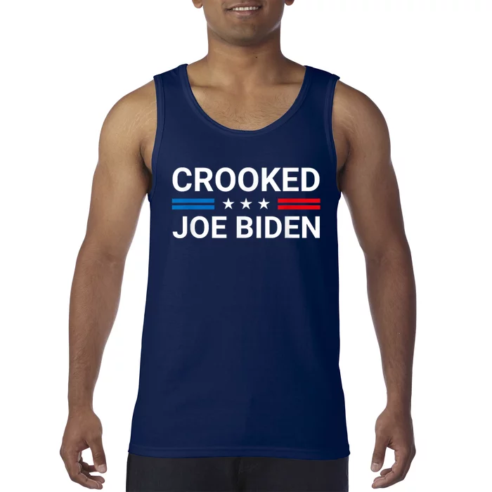 Crooked Joe Biden Trump Quote Called Joe Biden Crooked Tank Top